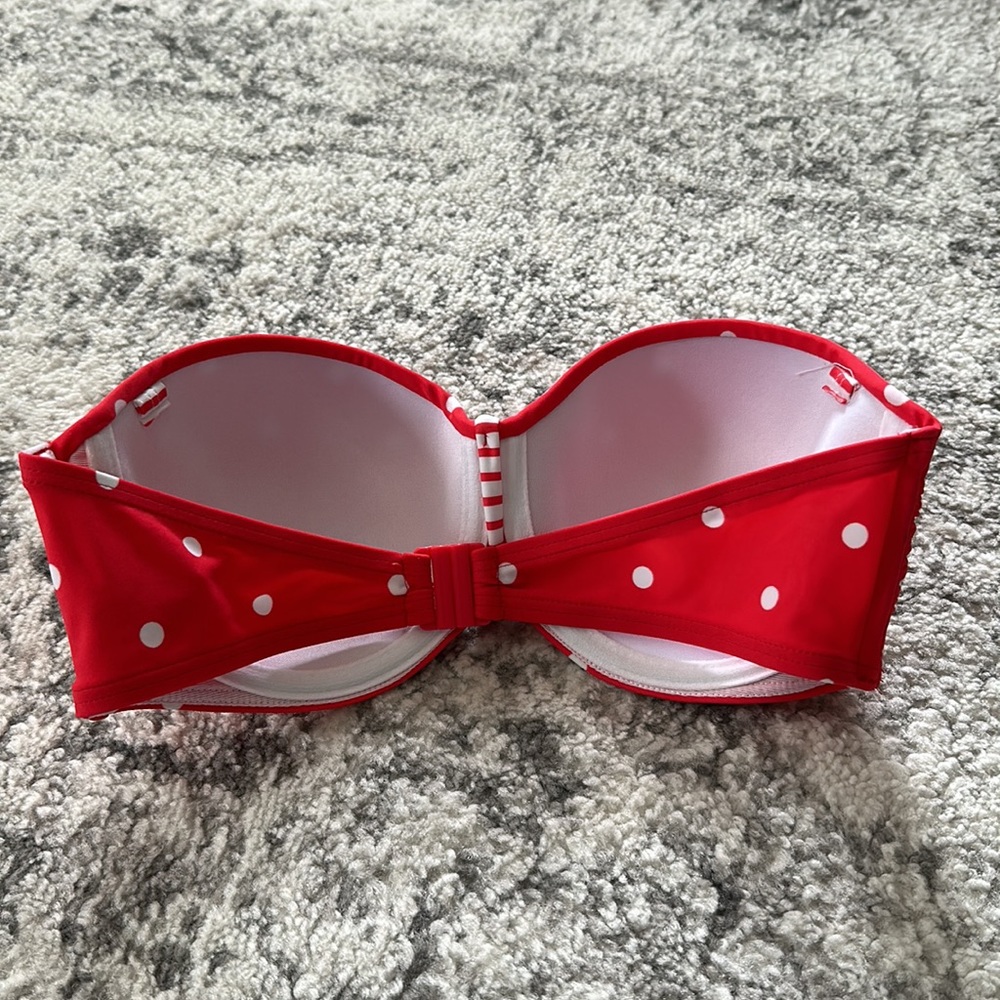Red Bikini Top - Picture 2 of 5